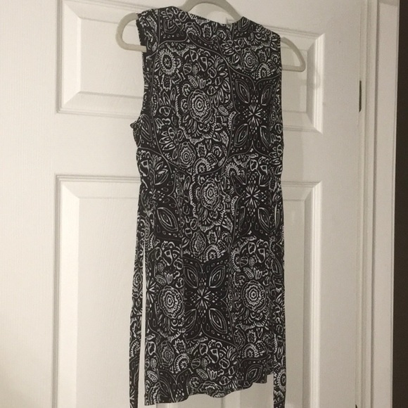 Sexy Speechless top women’s size small s sleeveless black pattern tie Babydoll - Picture 14 of 16